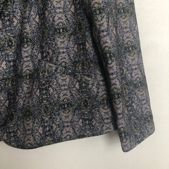 Printed Boyfriend Blazer - Picture 3 of 5